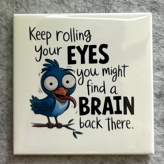 Rolling Eyes Magnet